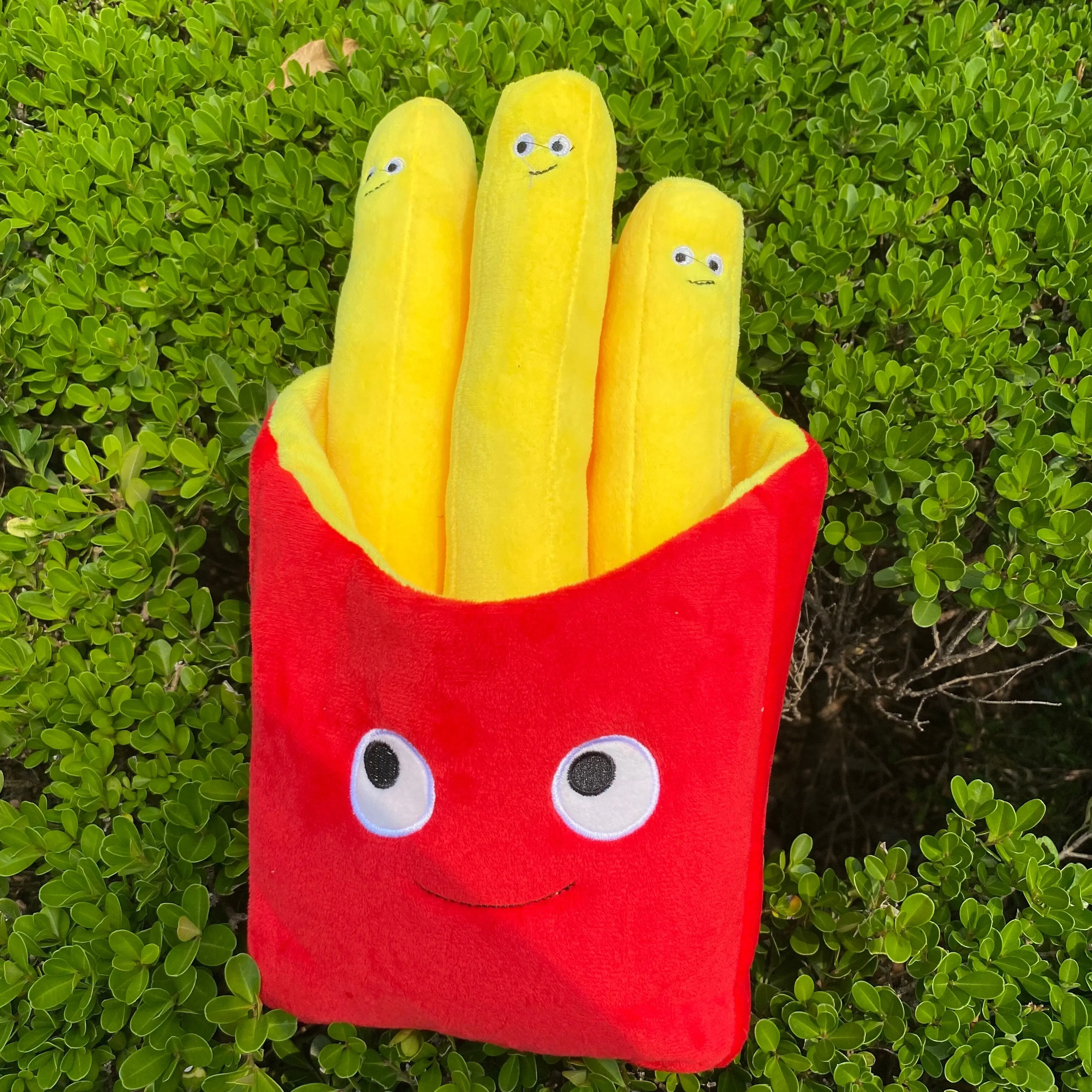 30cm French Fries Burger Plush Dog Toys Funny Interacative Chew Bite Puppies Toy Pets Supplies Plush Toys Kids Dolls Boy Girl