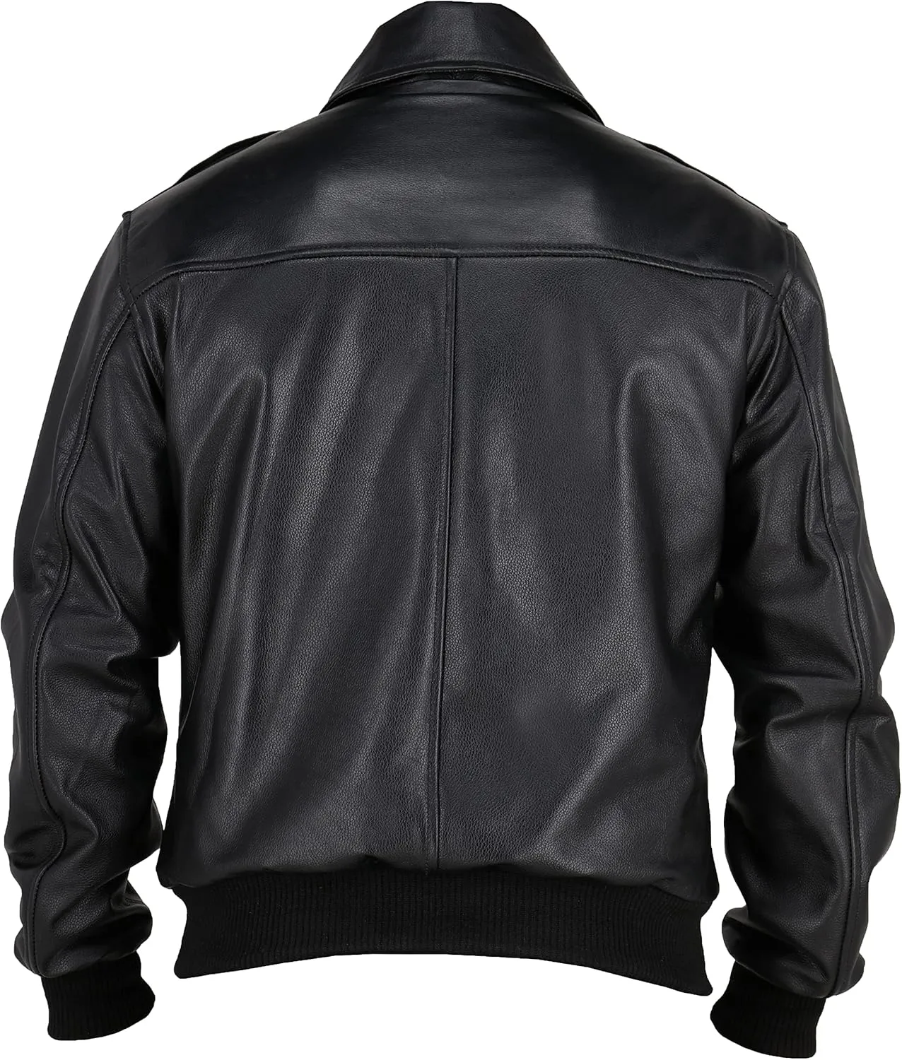A2 Aviator Brown WWII Flying Tiger Jacket - Pilot Jackets for Men - Bomber Leather Jacket Men