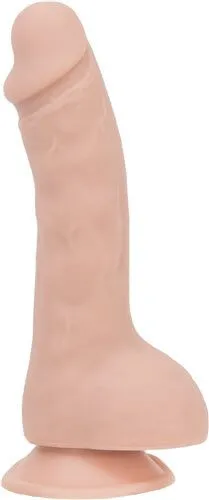 Addiction 100% Silicone Brad 7.5 inches Beige Realistic dildo