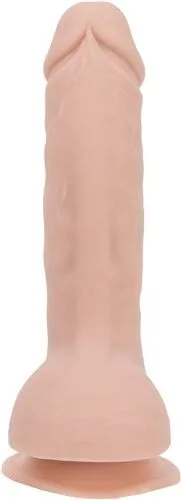 Addiction 100% Silicone Brad 7.5 inches Beige Realistic dildo