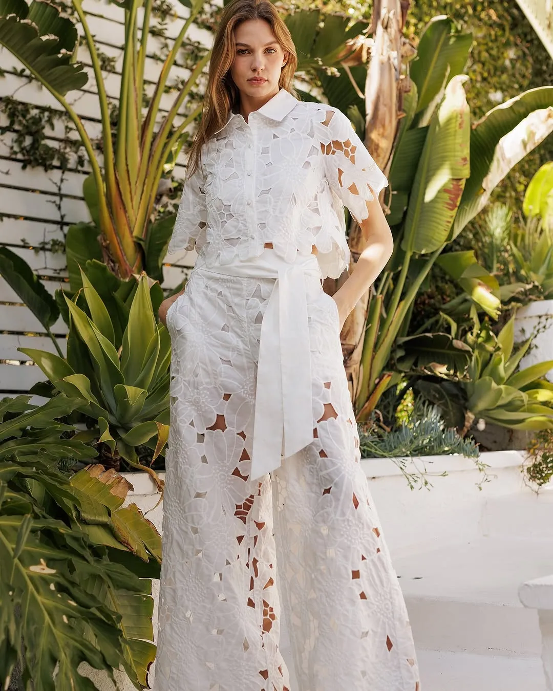 Bailey Eyelet Summer Coordinated Set