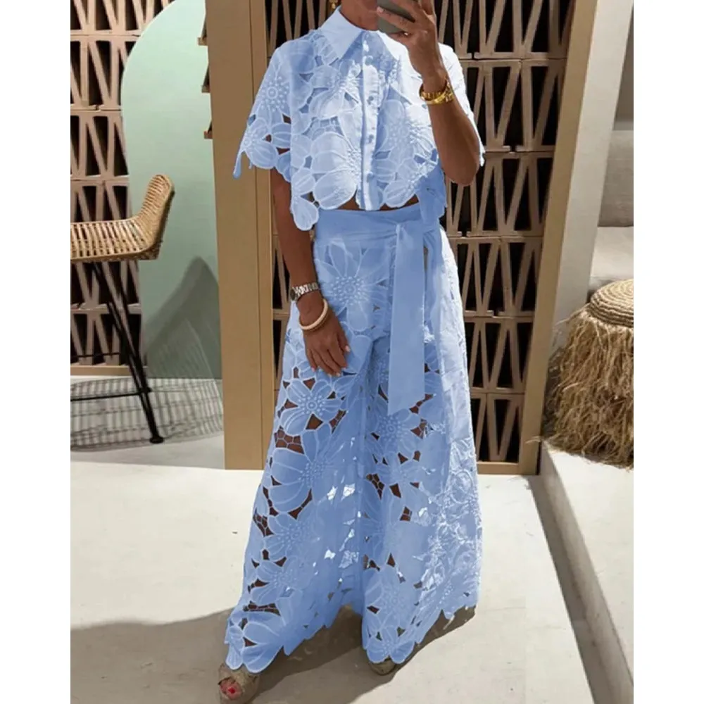 Bailey Eyelet Summer Coordinated Set