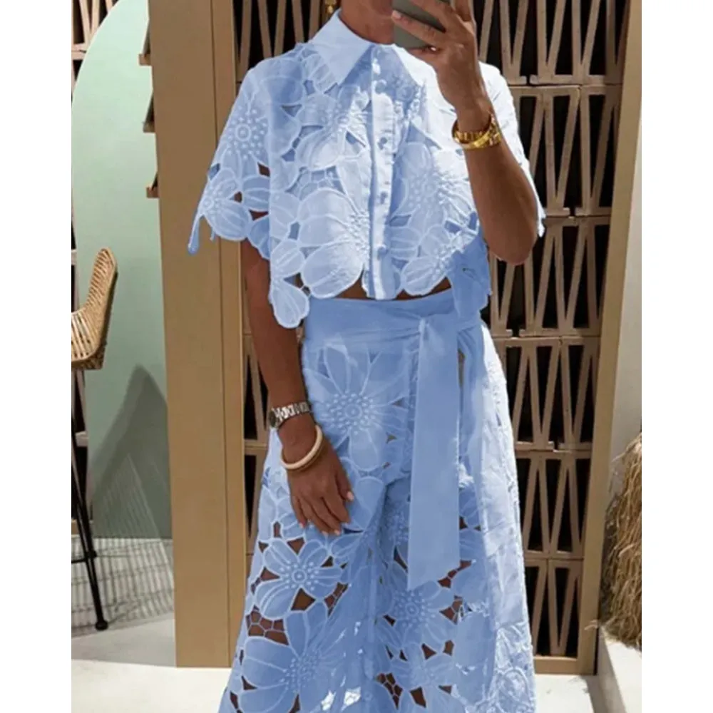 Bailey Eyelet Summer Coordinated Set
