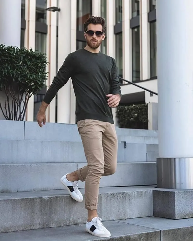 BILLIONHATS Mens Long Sleeve Colorful T-Shirts, 100% Cotton - Crew Neck Bulk Tees for Men, Wholesale Sleeved Tshirt Packs