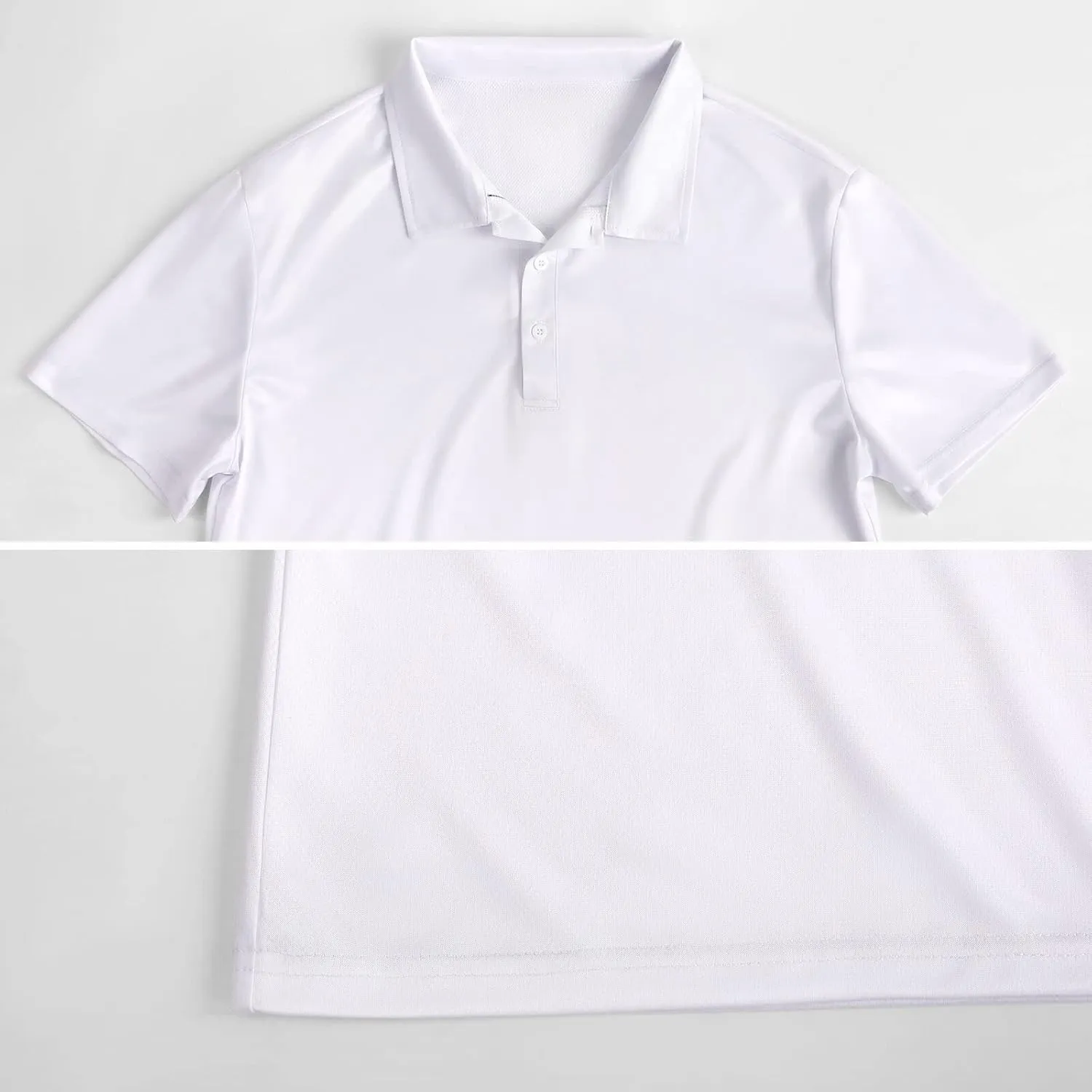 Cafe Terrace at Night Mens Polo Shirts Quick Dry Short Sleeve T-shirts Slim Tennis Collared Tees Tops