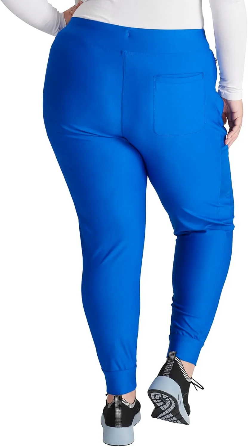 Cherokee Scrubs for Women Pant with Mid Rise Tapered Leg Drawstring Moisture Wicking Easy Care & 360 Stretch Fabric - CK092
