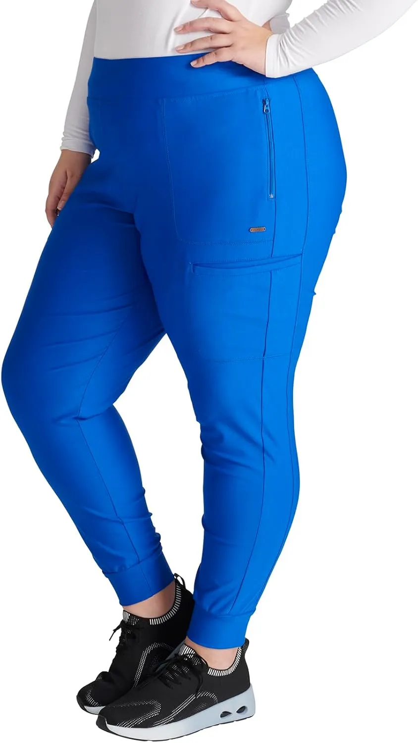Cherokee Scrubs for Women Pant with Mid Rise Tapered Leg Drawstring Moisture Wicking Easy Care & 360 Stretch Fabric - CK092