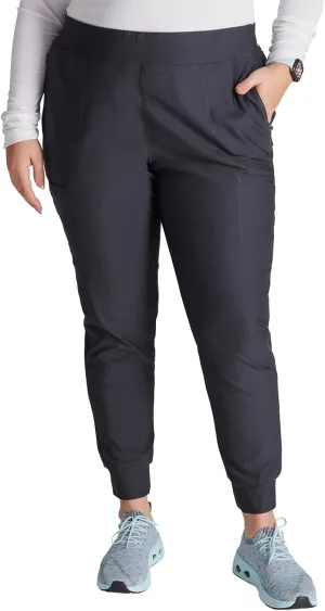 Cherokee Scrubs for Women Pant with Mid Rise Tapered Leg Drawstring Moisture Wicking Easy Care & 360 Stretch Fabric - CK092