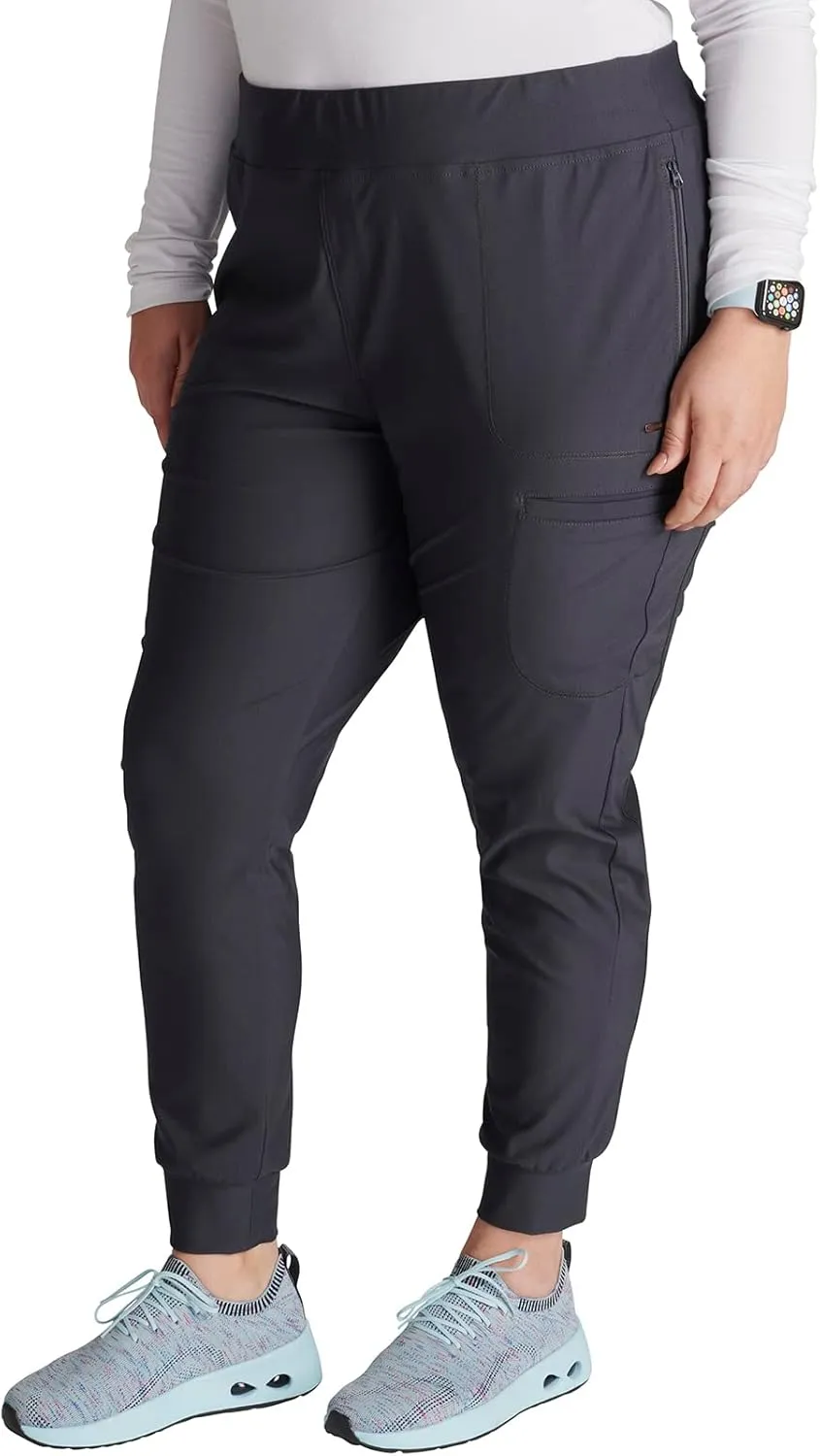 Cherokee Scrubs for Women Pant with Mid Rise Tapered Leg Drawstring Moisture Wicking Easy Care & 360 Stretch Fabric - CK092