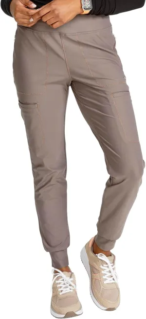 Cherokee Scrubs for Women Pant with Mid Rise Tapered Leg Drawstring Moisture Wicking Easy Care & 360 Stretch Fabric - CK092