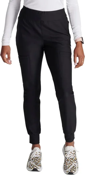 Cherokee Scrubs for Women Pant with Mid Rise Tapered Leg Drawstring Moisture Wicking Easy Care & 360 Stretch Fabric - CK092