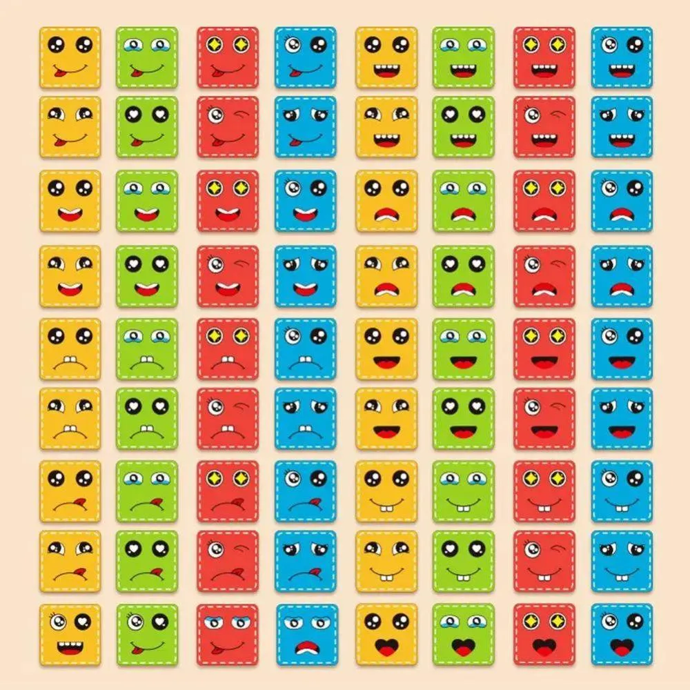 Crazy Puzzle Game For Kids ( 16 Blocks   72 Playing Cards)