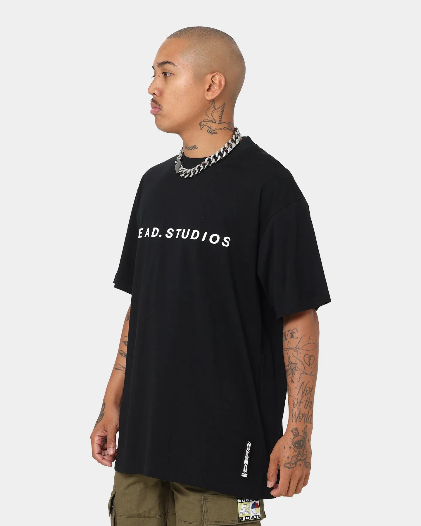 Dead Studios Signature Logo T-Shirt Black/White