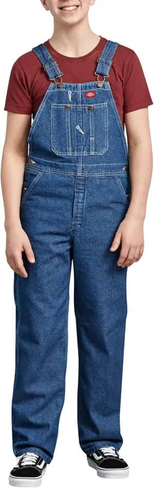 Dickies Boys Denim Bib Overall