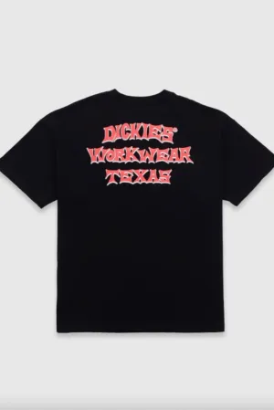 DICKIES TEXAS WORKWEAR 330 SHORT SLEEVE TEE - BLACK
