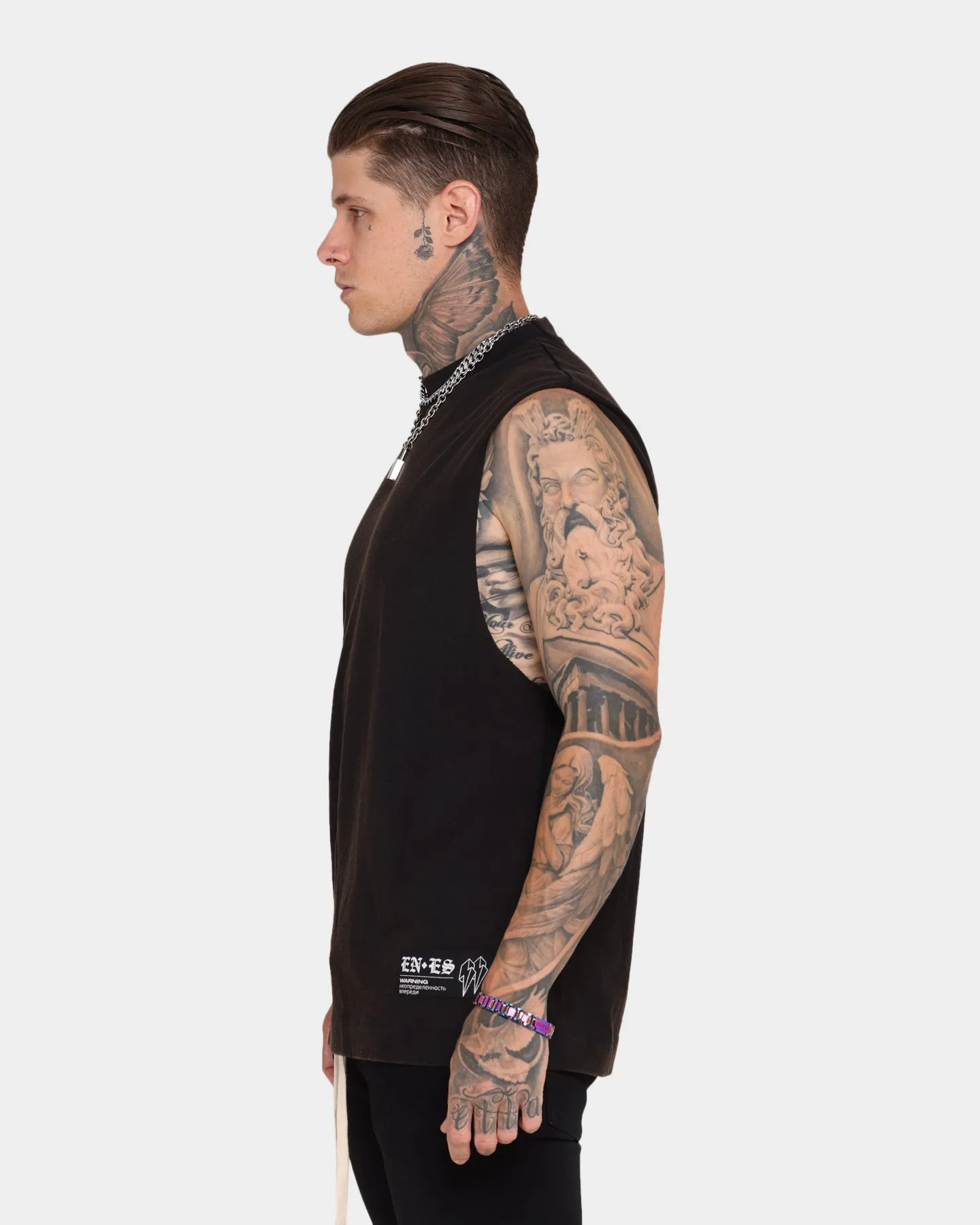 EN ES Prosper Muscle Washed Black