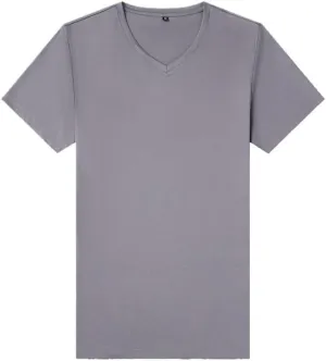 Everyday Men's Casual T-Shirts with Solid Colors and Crew Neck Design