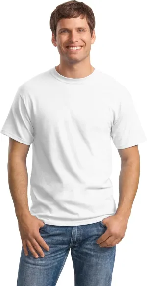 Hanes Men's 6-Pack Plus 2 Free Crew T-Shirts