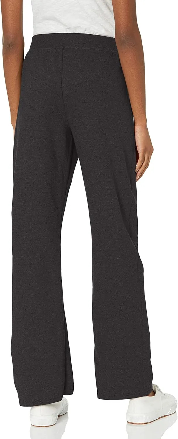 Hanes Womens EcoSmart Fleece Petite Sweatpants, Open Bottom Sweatpants, Petite, 28.5''