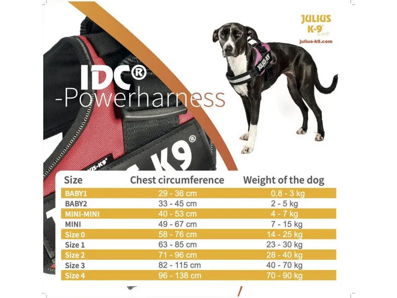 IDC Powerharness - Red / Size 2