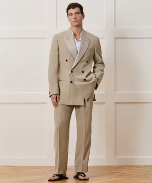 Italian Relaxed Sueded Linen Tuxedo