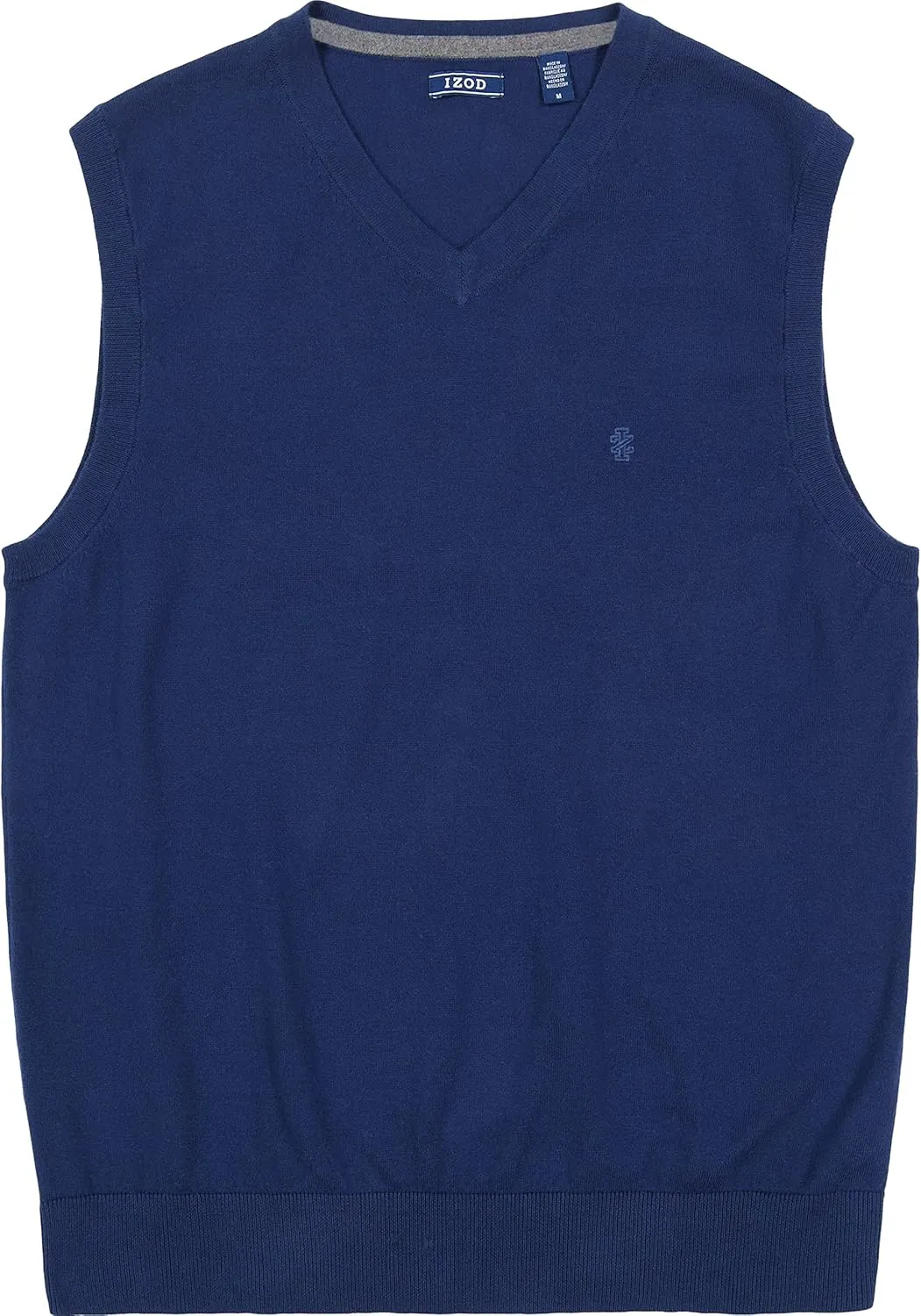 IZOD Men's Big and Tall Premium Essentials V-Neck Sweater Vest
