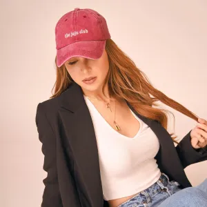 Juju Vintage Cap in Red
