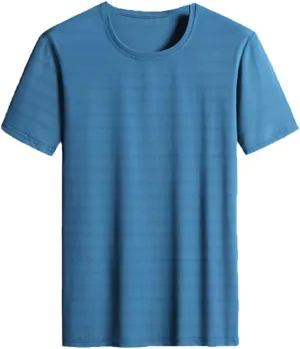 keusyoi Oversized Ice Silk Mesh Tshirt for Men Summer Short Sleeve Tee Tops Men's Quick Dry T-Shirt Running Tshirt