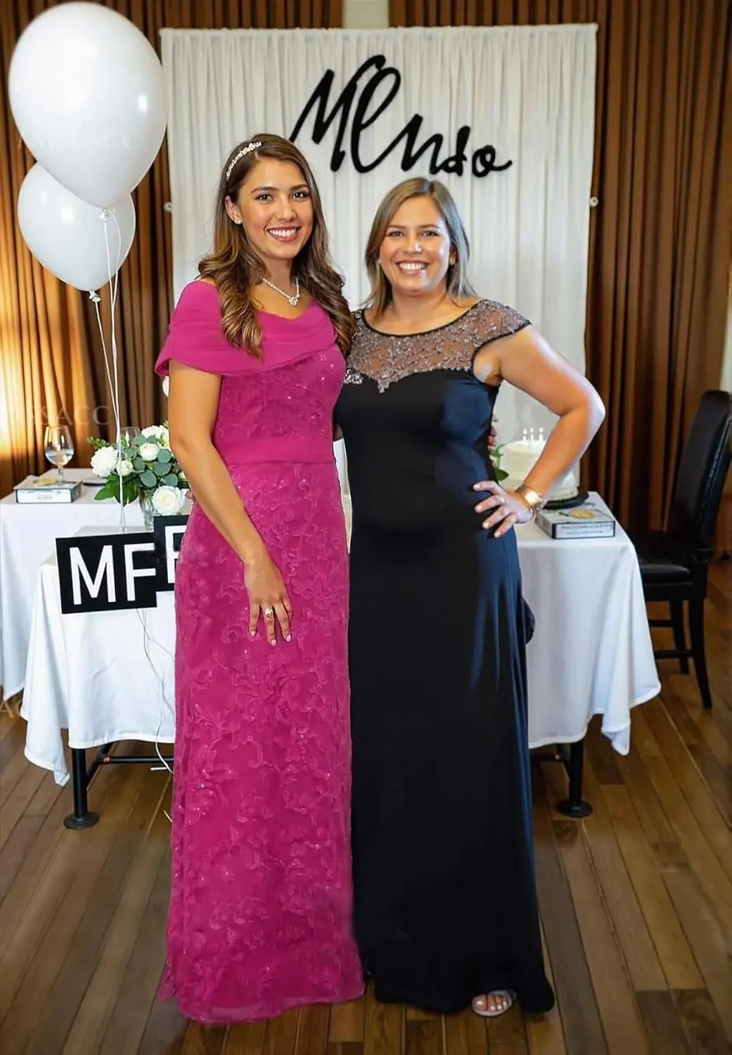 Lace Sequin Mother of The Bride Dresses for Women Long Mermaid Off The Shoulder Formal Evening Dress with Sleeves