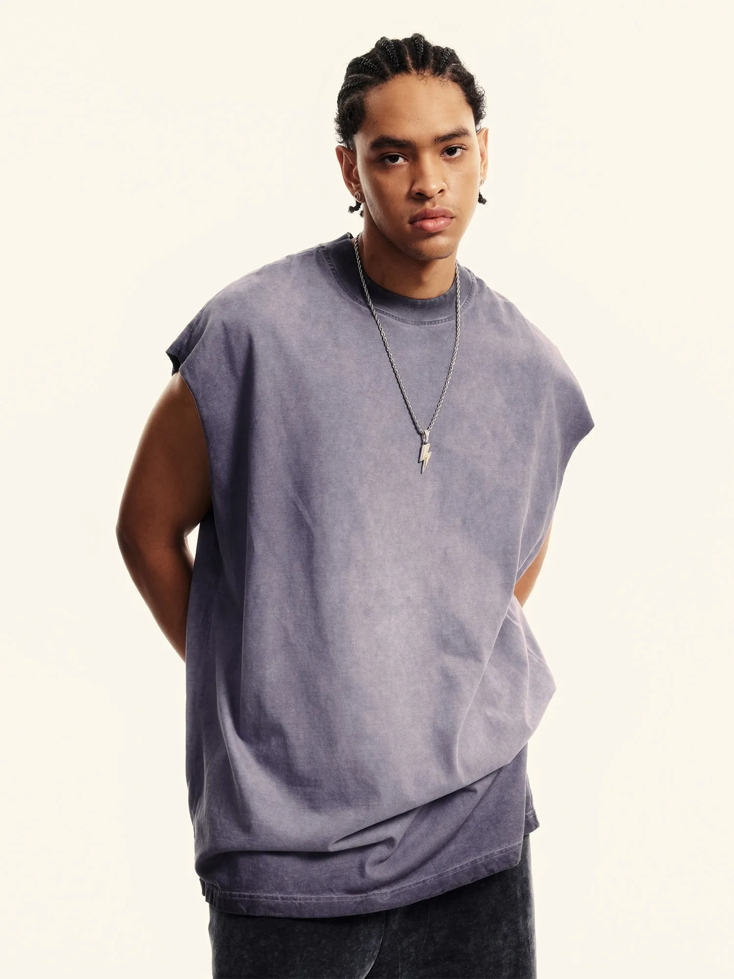 Men's Muscle Tank-Top | Oversized