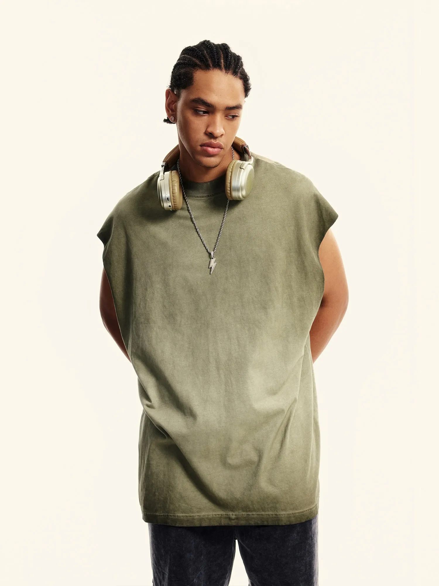 Men's Muscle Tank-Top | Oversized