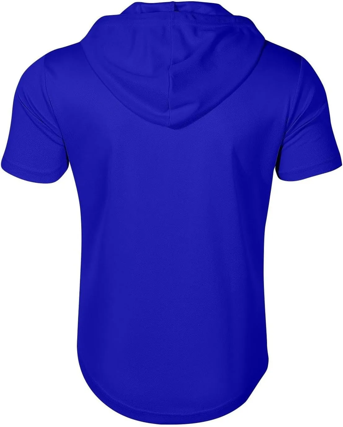 Mens Short Sleeve Hoodies Casual Lightweight Quarter Zip Hooded Sweatshirt Athletic Gym Workout T Shirts with Pocket