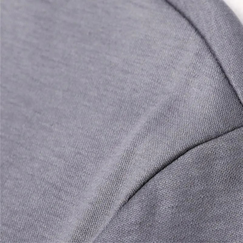 Men's Solid Color Crew Neck T-Shirts Perfect for Casual Layering