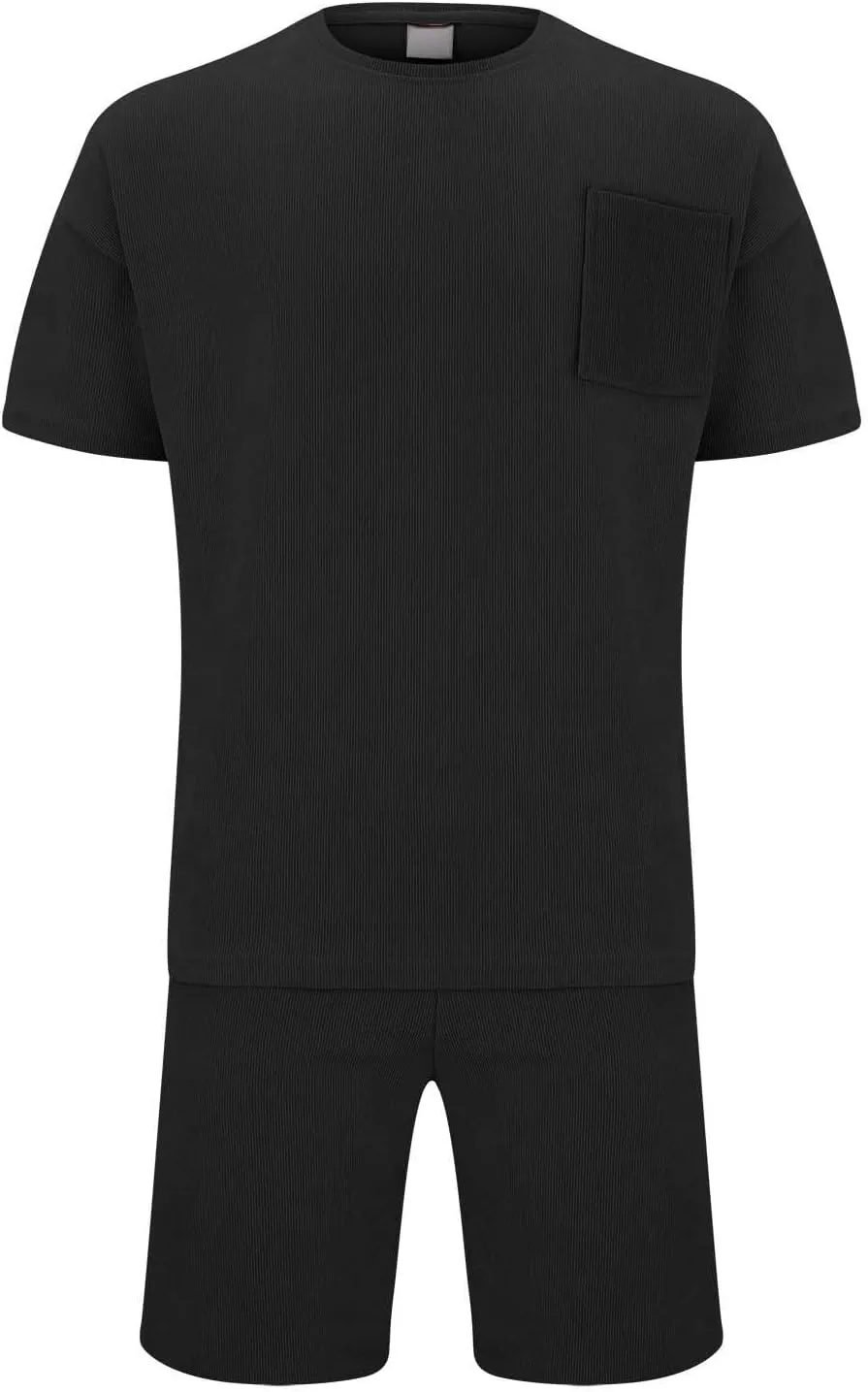 Men's T Shirt Short Sleeve T Shirt Cotton Casual Shirts with Pockets Breathable Shirts for Men Solid Big Size