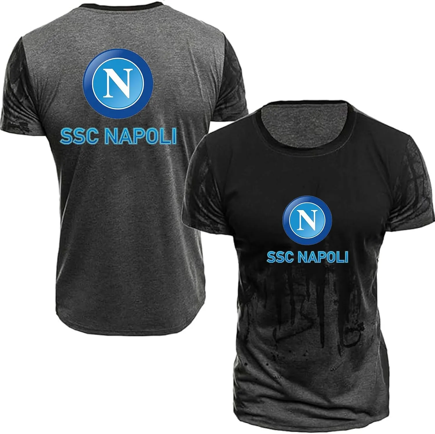 Mens T-Shirts Short Sleeved for SS.C Na.Poli Round Neck Tee Clothes Golf Tennis Undershirts Sports Tshirts Tops