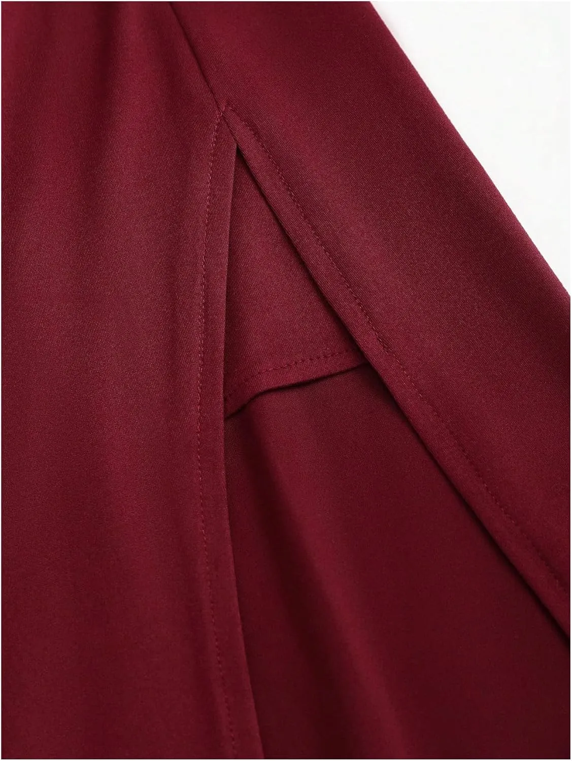 Milumia Women 2 Piece Going Out Outfit Elegant Ruched Draped Halter Top and Bodycon Long Skirt Set