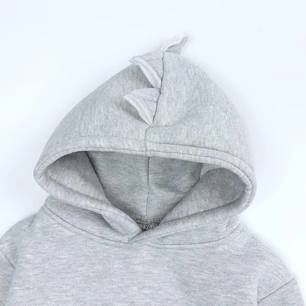 MYGBCPJS Youth 2PCS Jogger Outfits Set Fleece Hooded   Sweatpants Boys Girls Athletic Sweatsuits Pullover Clothes