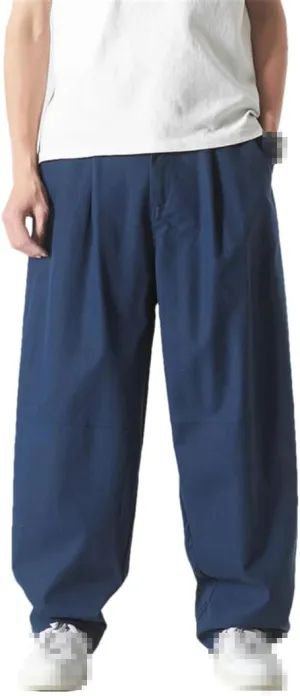 Niiyyjj Mens Harem Pants Oversized Trousers Men Casual Pants Male Solid Streetwear Jogger Sweatpants