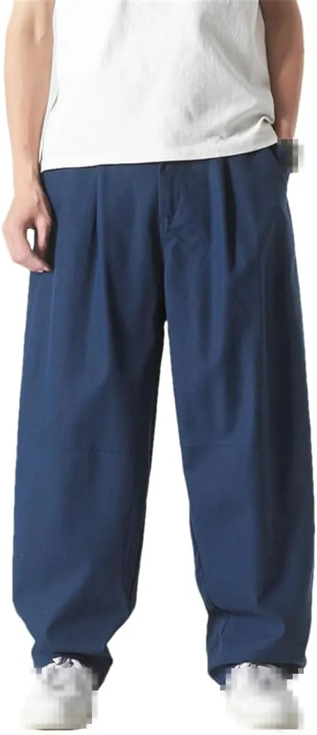 Niiyyjj Mens Harem Pants Oversized Trousers Men Casual Pants Male Solid Streetwear Jogger Sweatpants