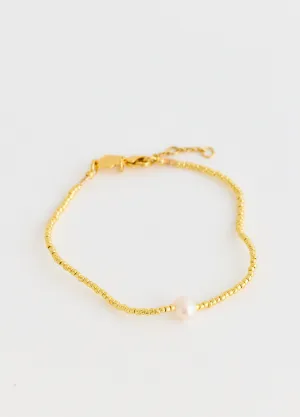 Pearly Bracelet Gold