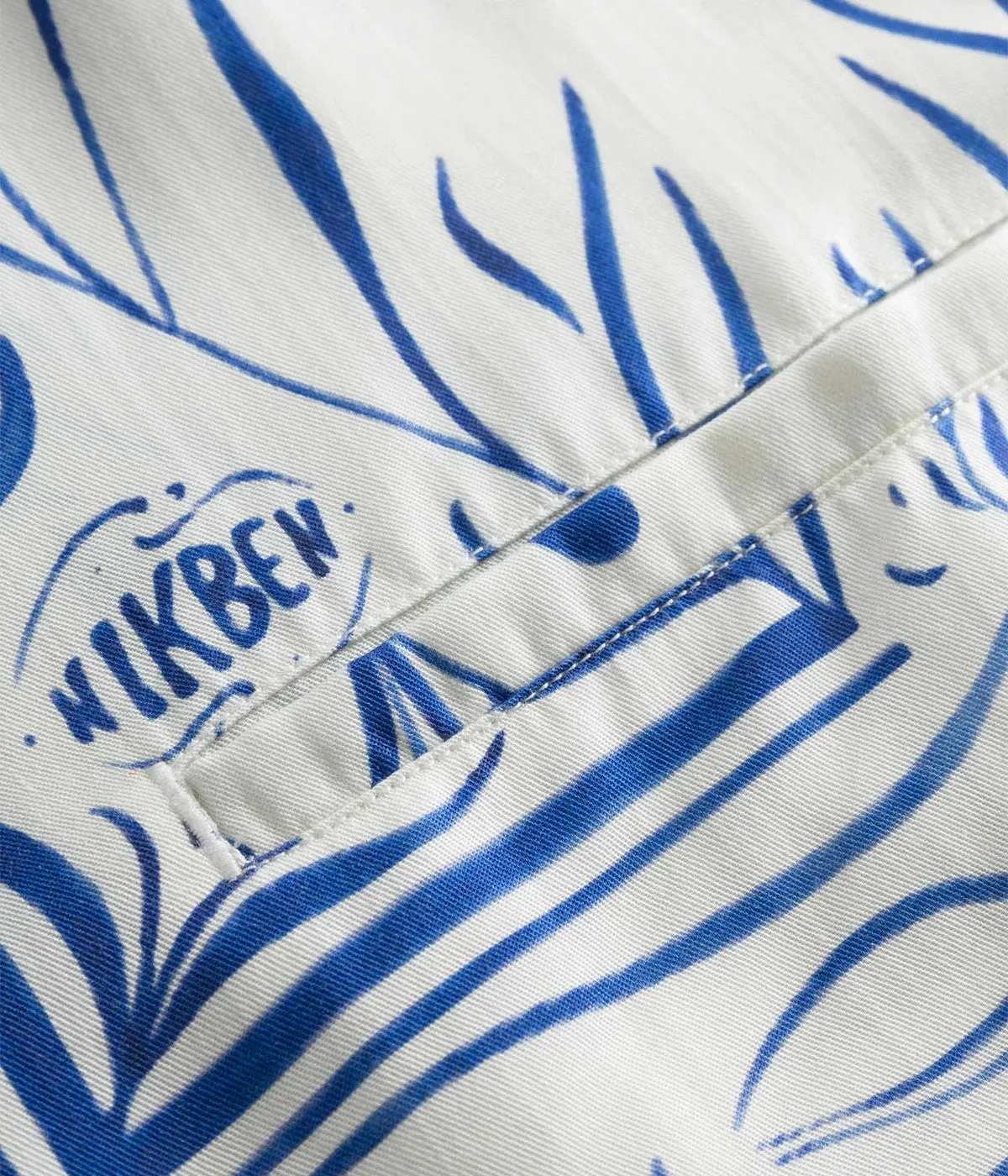 Porcelin Shirt in Blue White