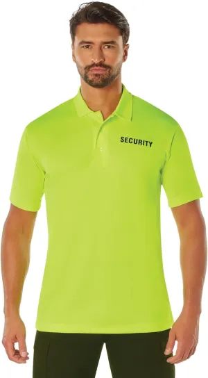 Rothco Moisture Wicking Security Polo Shirt - Stay Cool and Professional On-The-Job