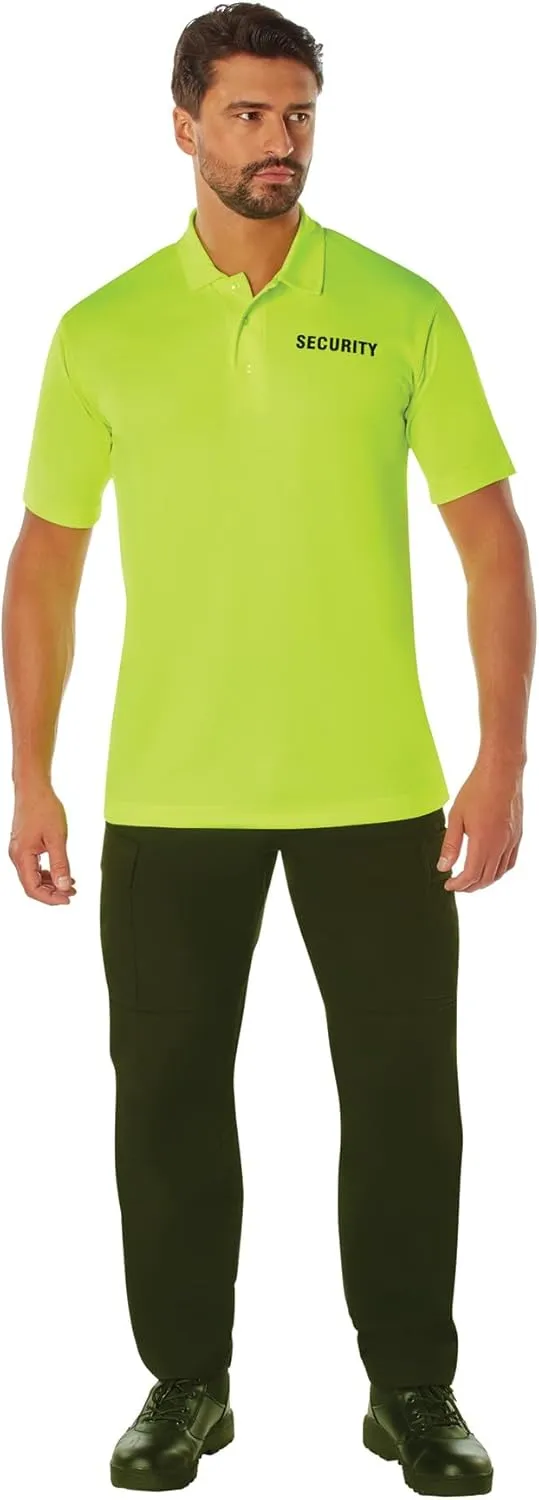Rothco Moisture Wicking Security Polo Shirt - Stay Cool and Professional On-The-Job