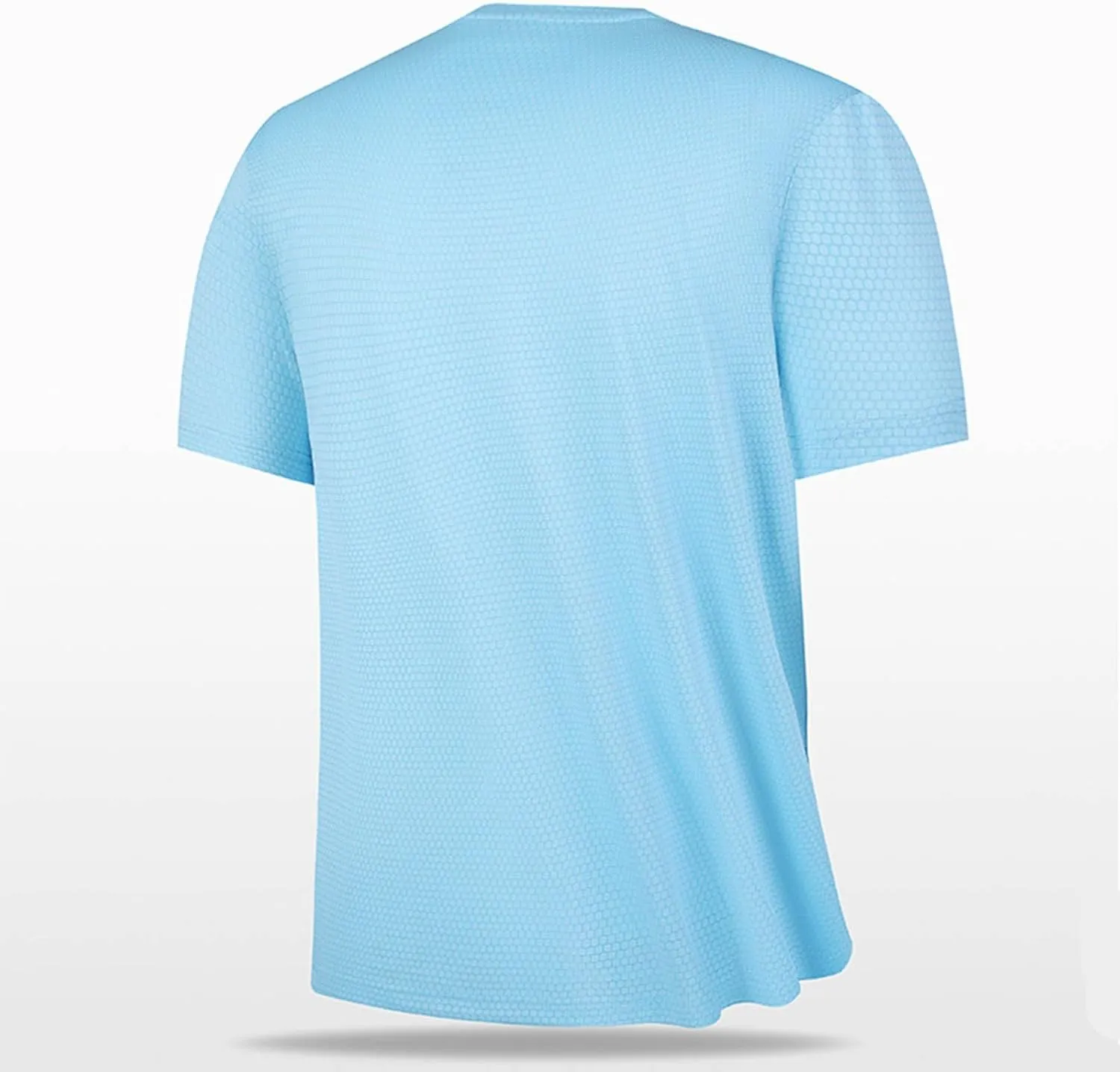 Shirts for Men 4 Pack Lightweight Workout Short Sleeve Crewneck Slim Fit T-Shirts Casual Quick Dry Running Gym Tee