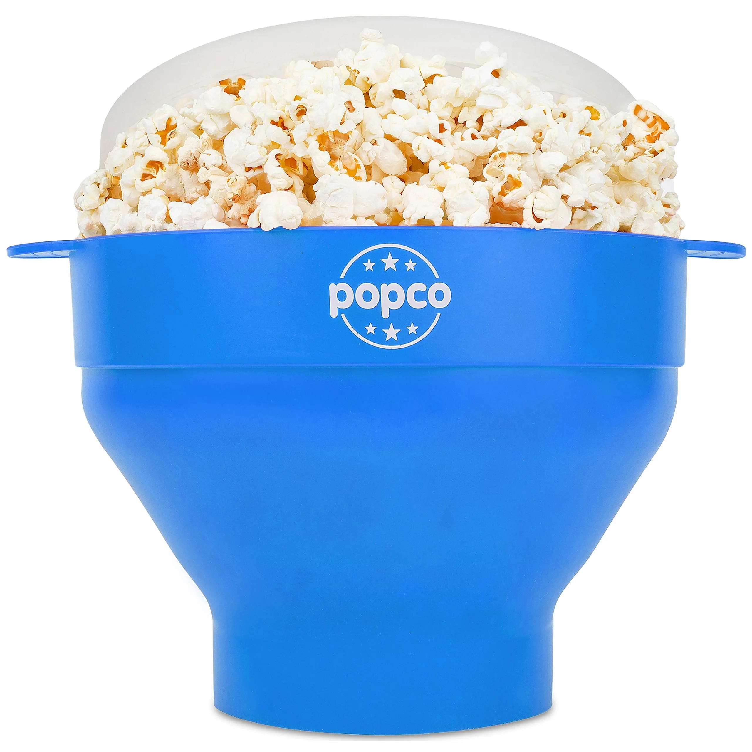 Silicone Microwave Rn Popper With Handles - 15 Colors, Bpa Free, Dishwasher
