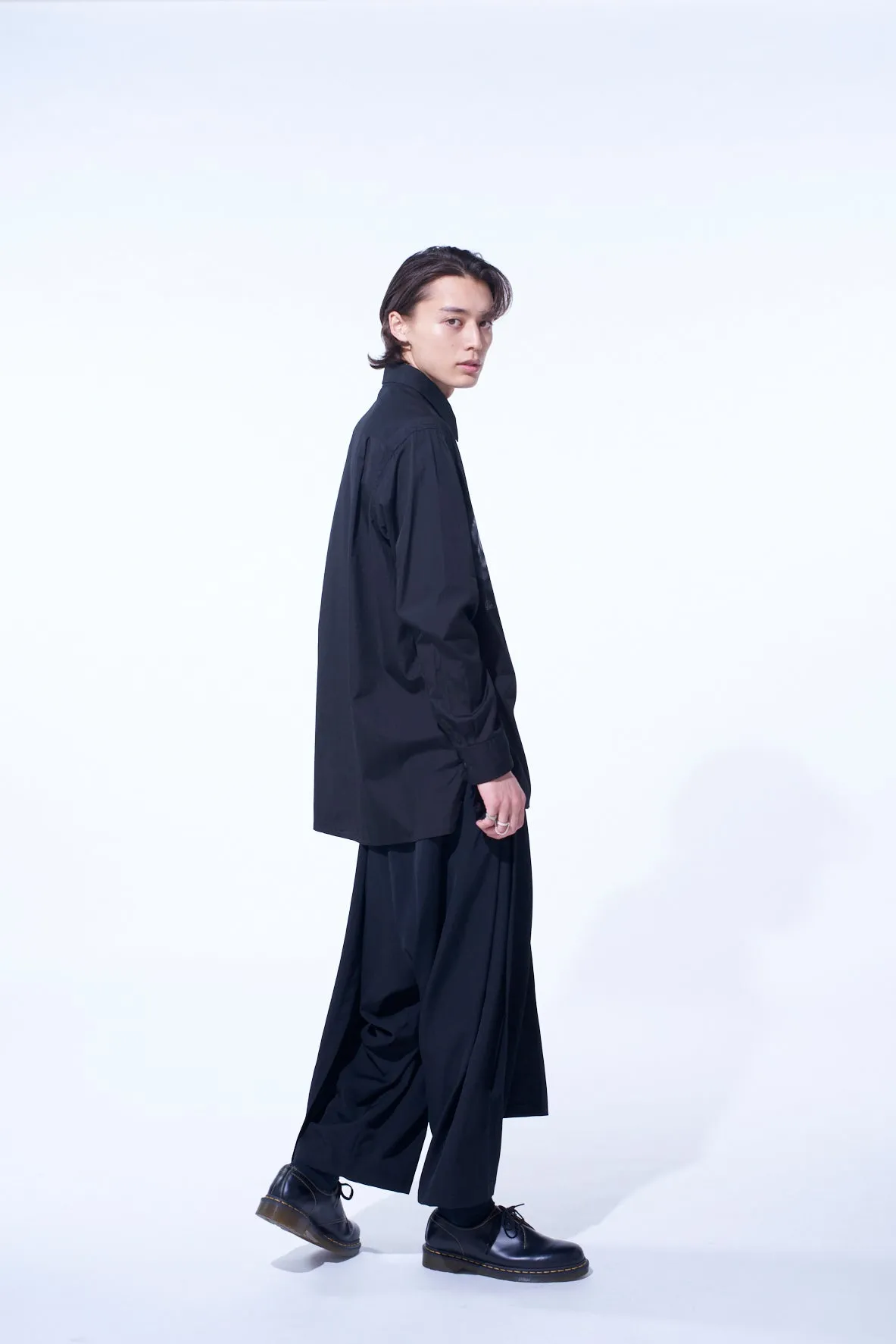 S'YTE x KOICHI IYODA ARTWORK PRINTED SHIRT -Die Nacht aus Blei-