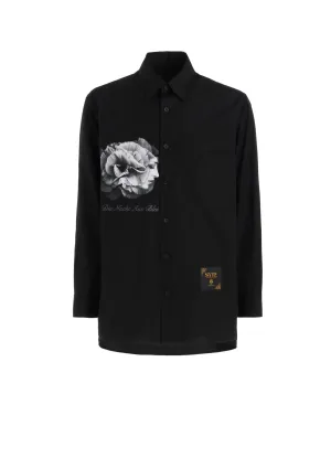 S'YTE x KOICHI IYODA ARTWORK PRINTED SHIRT -Die Nacht aus Blei-