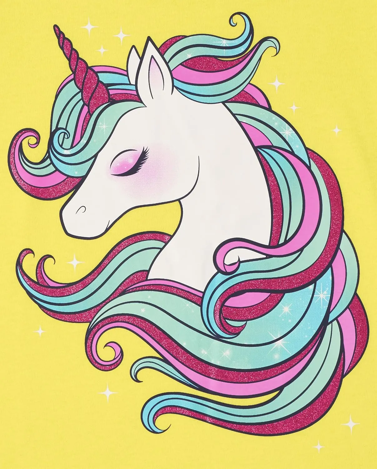 The Children's Place Girls' Unicorn Short Sleeve Graphic T-Shirts, Multipack