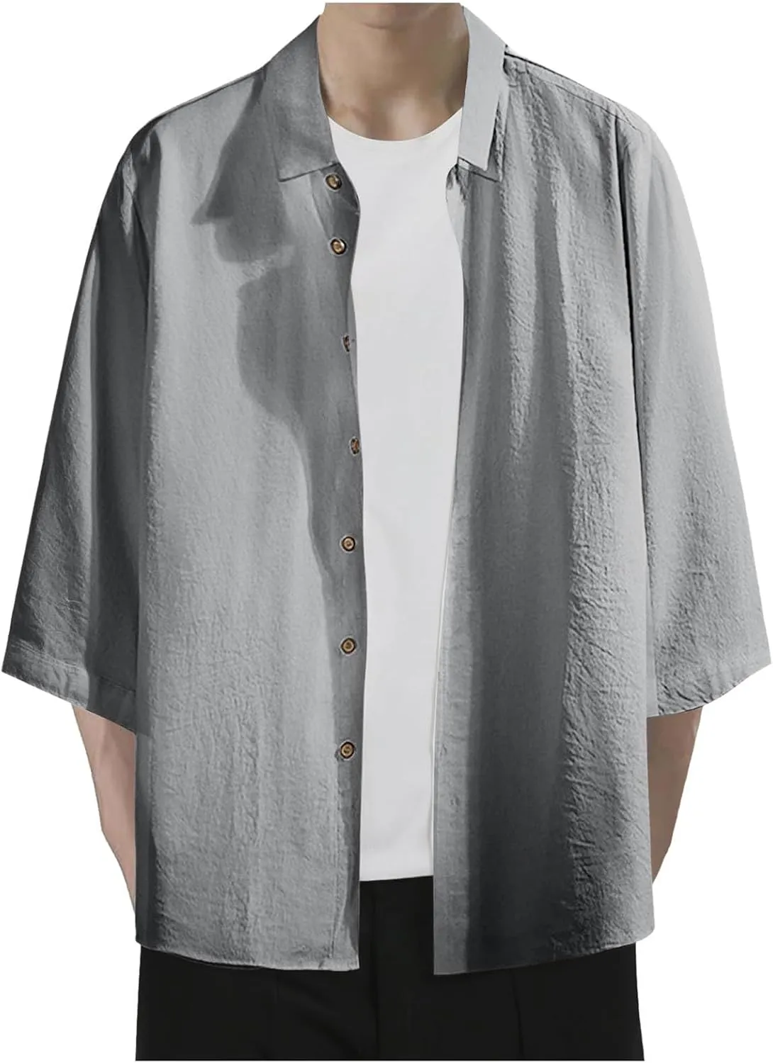 Tshirts Mens Long Sleeve T Shirts Cotton Shirts Plain Tshirt White Tall Tshirts for Men T for Men Cotton Mens