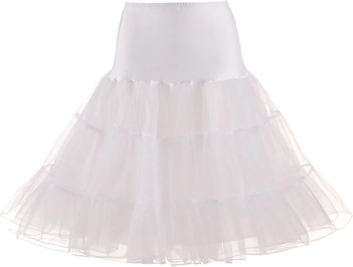 Tutu Skirts for Women Tulle Midi Knee Length Skirt Dress Adult Puffy Tutu Skirt Layered Ballet Tulle Pettiskirts